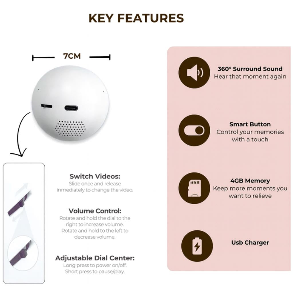 Crystal 3D Memory Ball