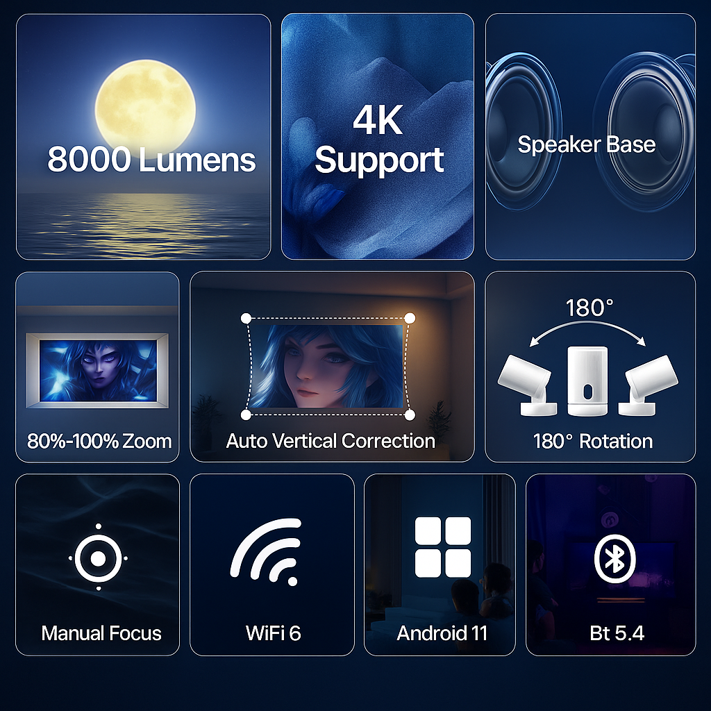 Zynorva 2.0 Projector