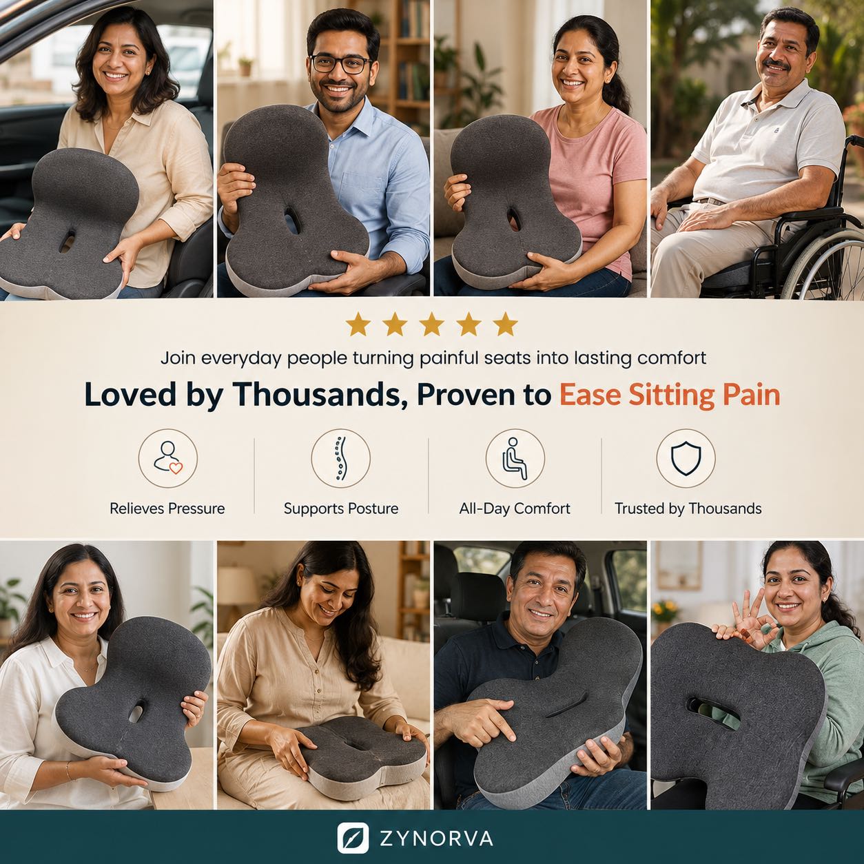 Zynorva Seat Cushion