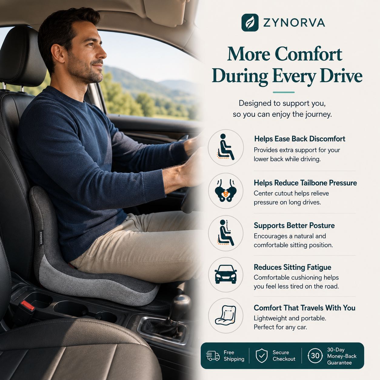 Zynorva Seat Cushion