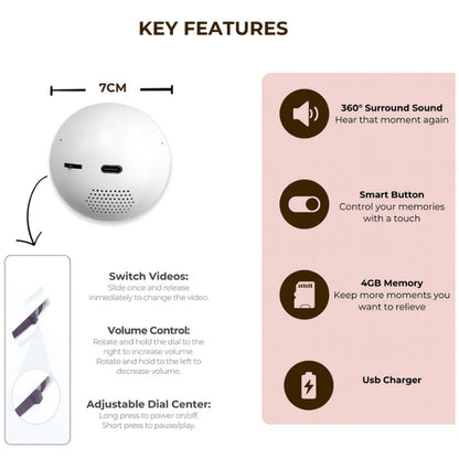 Crystal 3D Memory Ball