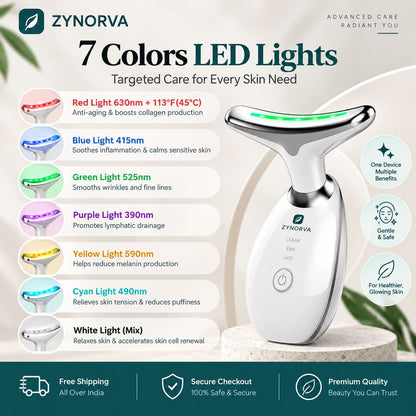 Premium LED Facial & Neck Massager