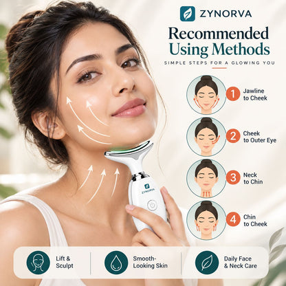 Premium LED Facial & Neck Massager
