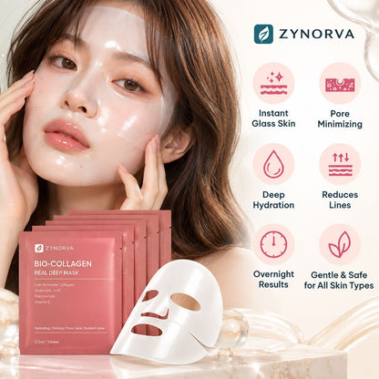 Zynorva Daily Glow Skin Mask – 8 Pcs