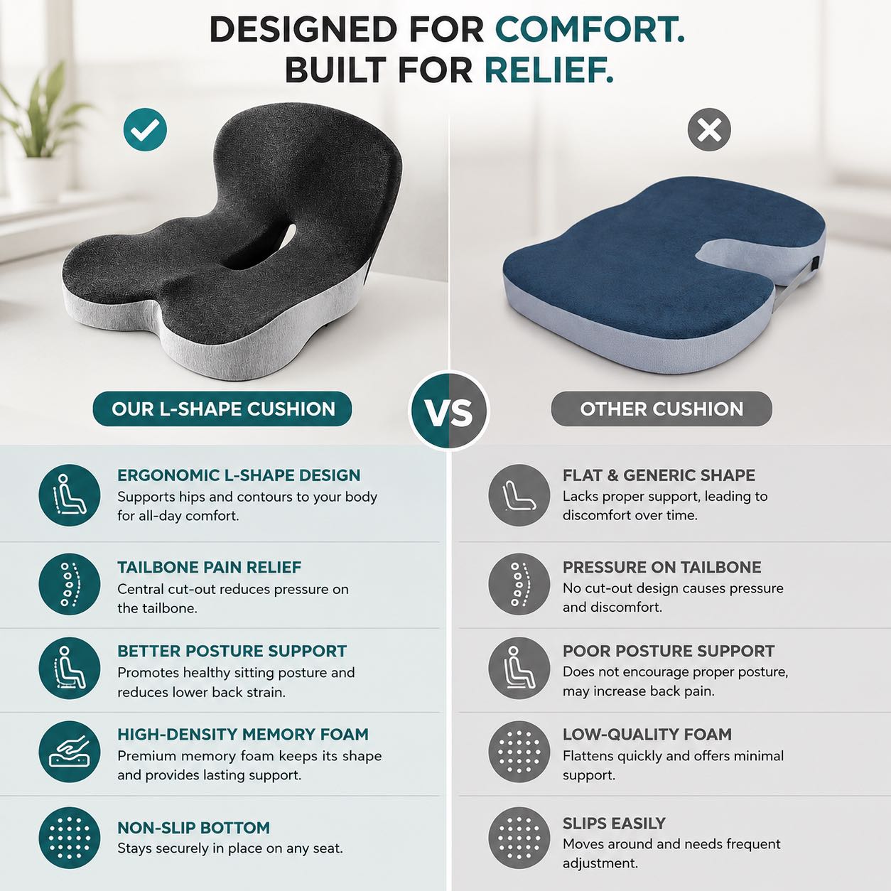 Zynorva Seat Cushion